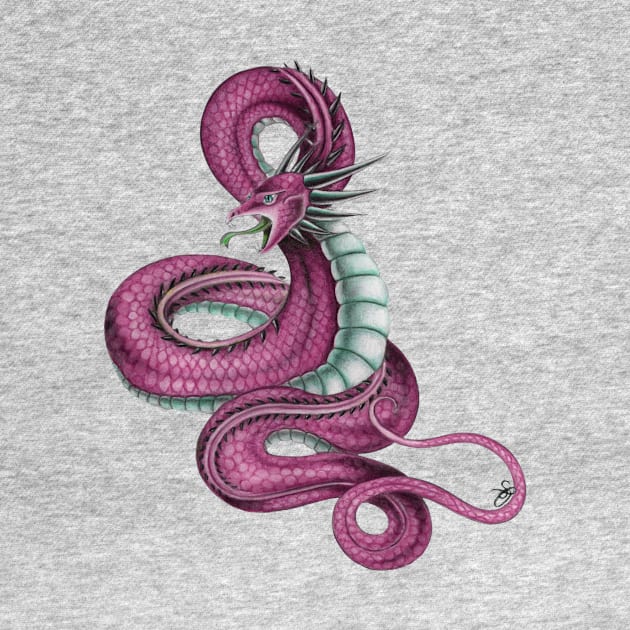 Wyrm pink by Sandra Staple